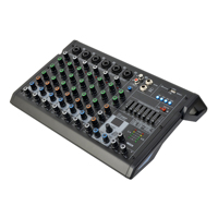 Console de mixage audio professionnelle Accuracy Pro Audio TD8 pour spectacles en direct, équipement musical, contrôleur DJ/Console de mixage audio