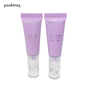 Tube de gloss à lèvres incliné personnalisé de 10 ml, flacon rechargeable pour huile à lèvres, tube souple pour crème à lèvres, tube pour crème gel pour les yeux - Product Image 1