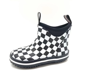 ATM giovani stivali ponte impermeabili leggeri stivali da pioggia alla caviglia per ragazzi ragazze stivali di <span class=keywords><strong>gomma</strong></span> antiscivolo bambino pioggia scarpe - Product Image 1
