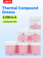 Vente en gros JEYI rose mastic thermique 6.0W/mK pour CPU/GPU/VRM PC/PS5/ordinateur portable 10g/20g/30g Options en vrac utilisé Stock de haute qualité haute