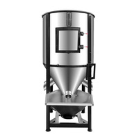Silo di Miscelazione Verticale in Acciaio Inox con Riscaldatore per Linea di Produzione di Granulazione Plastica
