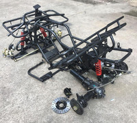 Go Kart Karting Quatre Roues atvutv accessoires Buggy Bras oscillants Arrière Corps Cadre Châssis Pièces Avec Porte-Bagages