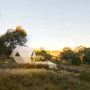Prerfab cabine dôme maison légère cadre en acier tente star house hôtel de luxe pour airbnb - Product Image 6