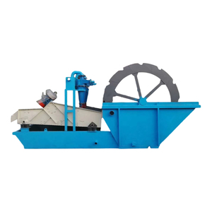 Cát mịn rửa tuyến tính khử nước nghiêng rung rung Màn hình máy tái chế với bơm áp lực hydrocyclone - Product Image 1