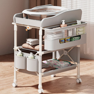 <span class=keywords><strong>Table</strong></span> à <span class=keywords><strong>langer</strong></span> portable multifonctionnelle <span class=keywords><strong>pliable</strong></span> pour bébé, <span class=keywords><strong>table</strong></span> de bain et <span class=keywords><strong>table</strong></span> à <span class=keywords><strong>langer</strong></span> tactile - Product Image 3