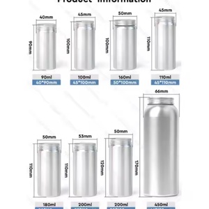 Premium Capsule Jar Aluminum Bottle with Seal for Supplement Capsule <b>Container</b> Meta <b>Pill</b> <b>Container</b> Box Packaging - Product Image 6