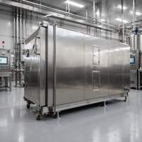 Industriële grote schaal vriesdroger voor de verwerking van groenten en fruit, materiaal SUS304, model QS-FD-100, ultra-laag energieverbruik