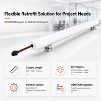 Tube LED Raccordable T5 T8 : Solution de Conversion Fluorescente pour l'Éclairage de Couloirs