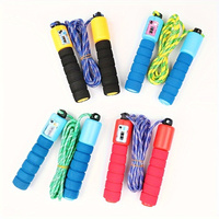 Corde à sauter professionnelle pour le comptage, exercice physique, adultes, enfants, poignée en éponge, étudiants, longueur réglable spéciale