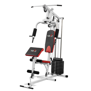 TOPFIT Unisex multifuncional fuerza comercial Fitness equipo de gimnasio en casa Multigym con prensa de piernas - Product Image 4