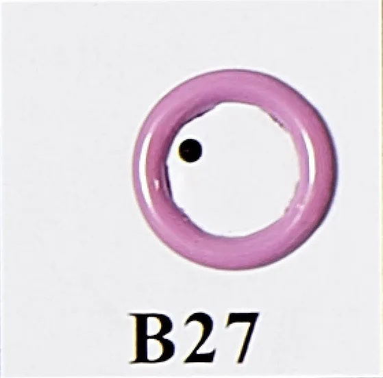 2023 all'ingrosso dell'anello del metallo del tipo di bottone dello schiocco del bottone dello schiocco del bottone della punta del cavo dei bambini fibbia del bottone a pressione con cinque artigli