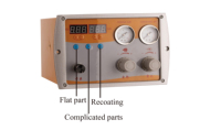 Machine de peinture électrostatique à haute efficacité, équipement de revêtement en poudre avec pistolet de pulvérisation pour pièces métalliques