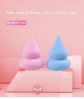 Éponges à poudre de maquillage en peluche douce sans latex, personnalisables avec logo, OEM/ODM, écologiques, vente chaude