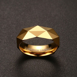 fábrica al por mayor personalizado alianza de boda anillo de carburo de tungsteno - Product Image 2