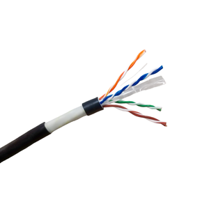 4 pares de <span class=keywords><strong>cable</strong></span> <span class=keywords><strong>Ethernet</strong></span> LAN Cat6 UTP para exteriores certificado ZhongTong, con conductor sólido de cobre de 23 AWG y 305 m - Product Image 3