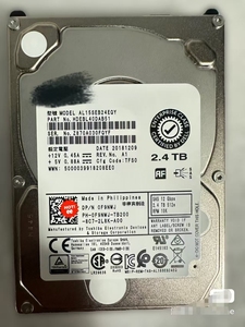 Восстановленный внутренний жесткий диск SAS 2.5 дюйма, 2.4 ТБ, 7200 об/мин, 6 Гбит/с, 1D0F5 ST2400MM0159, SATA 3.0, для серверов, в металлическом корпусе - Product Image 4