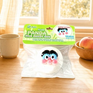 Juguete Blandito de Panecillo de Leche Panda, de Subida Lenta, para Aliviar el Estrés, Juguetes Sensoriales con Líquido, ASMR, Lindos Panecillos Kawaii para Niños y Adultos - Product Image 5