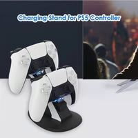 Station de charge HBP-256 pour manette PS5, support de charge double USB LED pour PS5, station de charge pour manette PS4