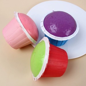 CHENXI Jouet anti-stress en forme de gâteau à la crème, jouet à presser en forme de pain à remontée lente pour enfants - Product Image 4