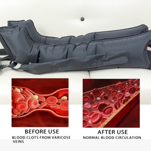 Botas profesionales de presión de aire para uso doméstico, máquina de drenaje linfático para presoterapia, masaje, precio de fábrica - Product Image 2