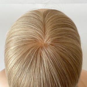 High Quality Human Hair Topper Women's Best <b>Toupee</b> Choice 5x5 Mono 100% Virgin Straight - Product Image 2