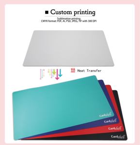 Alfombrilla de ratón de goma personalizada de gran tamaño con estilo, alfombrillas de ratón de estilo de dibujos animados y calefactables promocionales en stock - Product Image 4