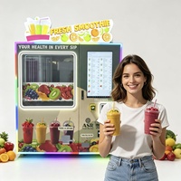 Distributeur automatique de milkshakes et smoothies aux fruits surgelés de haute qualité