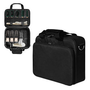 Sac à outils de coiffeur écologique personnalisé, sac de voyage pour coiffeur, fermeture éclair pour le rangement des outils de coiffure, sac de beauté pour barbier - Product Image 1