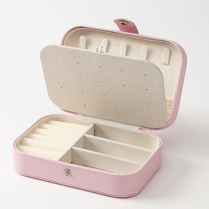 Wholesale Custom Velvet PU Leather Small Jewelry <b>Boxes</b> Portable and Decorative Square Storage for Bracelet <b>Earring</b> Jewellery - Product Image 2