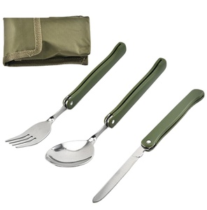 Muỗng dao nĩa du lịch gấp Bộ dao kéo - Product Image 1