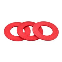 Red Vulcanized Fibre Paper DIN Plain Insulation Washer Flat Gasket for Electronic Electrical Equipment OEM Custom Fastener Parts