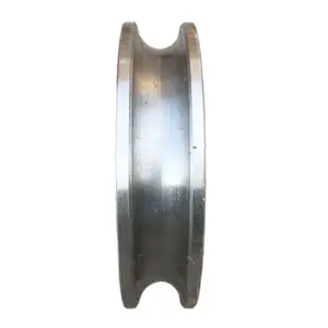 slot in U track thrust roller bearing 6*25*10 profiling in U guide wheel stainless 304 steel pulley inner bore 6mm