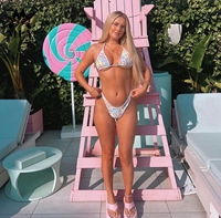 Micro Bikini 2025 pour femmes, maillot de bain deux pièces pour fille, maillot de bain sexy, fabricant de mode, vente en gros de MLY