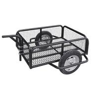 Remorque de vélo électrique en acier détachable avec conception modulaire pour marchandises lourdes jusqu'à 100 kg