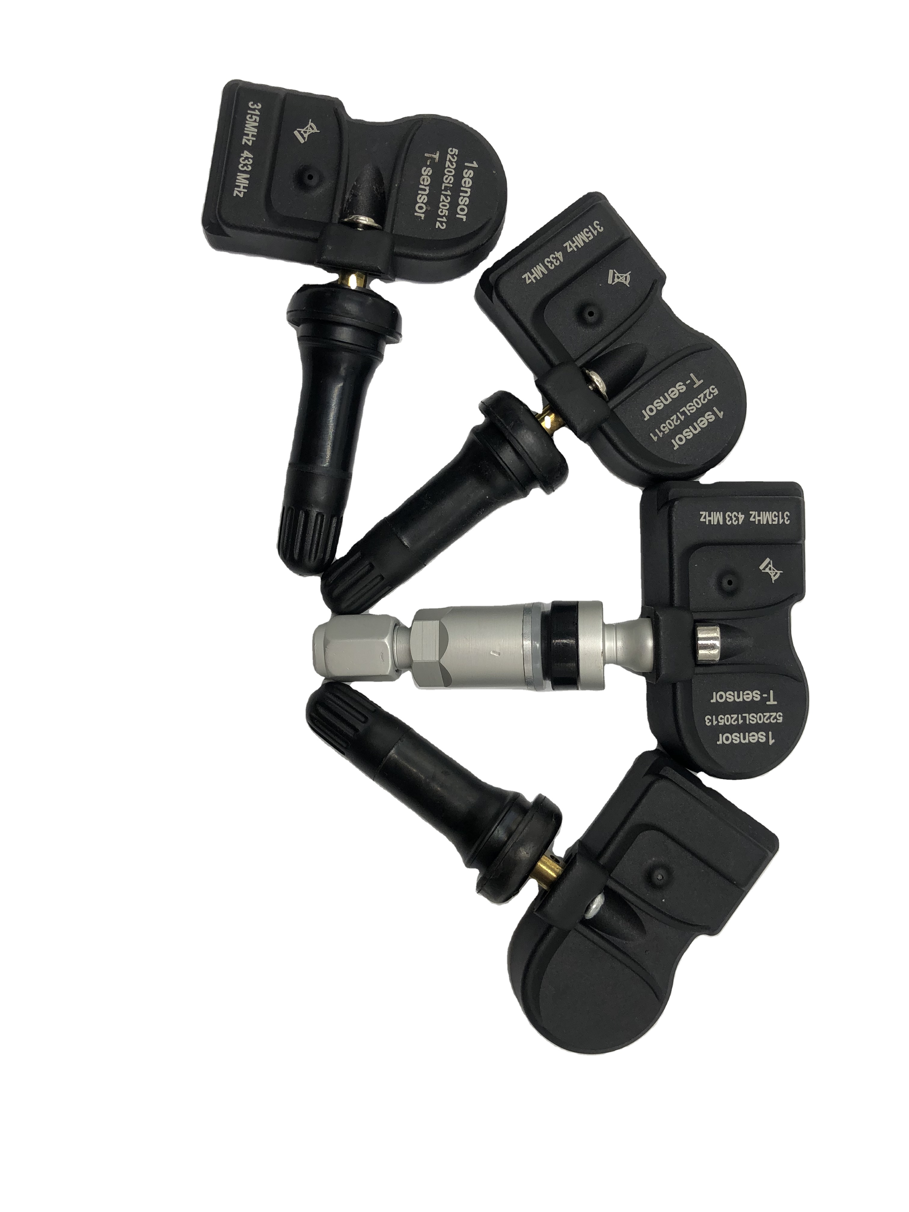 433MHZ and 315 MHZ Frequency Dual Function Tire Pressure Sensor