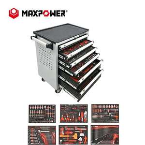 <b>6</b> <b>Drawer</b> Metal Professional Heavy Duty Tool Cabinet Rolling Mechanic Box Mobile Workshop Chest with Wheels Oem Low Price - Product Image 3