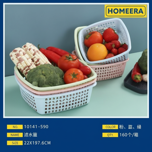Multicolore 25x75CM cesto di drenaggio della cucina per la conservazione di frutta e verdura - Product Image 1