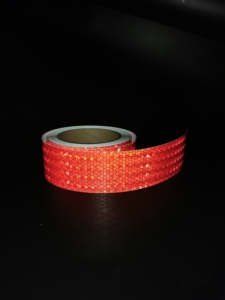 Autocollant réfléchissant de <span class=keywords><strong>casque</strong></span> brillant de 2.5 cm <span class=keywords><strong>Bande</strong></span> réfléchissante blanche Autocollants réfléchissants de Noël personnalisés pour voitures et vélos - Product Image 3