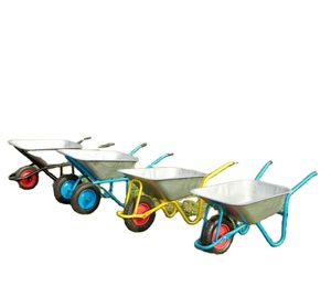 <span class=keywords><strong>Brouette</strong></span> industrielle robuste en acier et métal <span class=keywords><strong>de</strong></span> 160 kg - Product Image 2