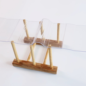 Modern Industrial Polycarbonate Clear Corrugated Roofing Panels Wavy Sunlight Transparent <strong>Plastic</strong> Ceiling for Hotel <strong>Roofs</strong> - Product Image 6