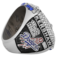 Anillo de Campeonato de los Dodgers de Los Ángeles 2020 al por Mayor, con Piedras de Circonia Cúbica 3A, Recuerdo para Fanáticos de la MLB, Trofeo Seager # 5 # 7 # 10 # 16 # 22 # 35 # 50