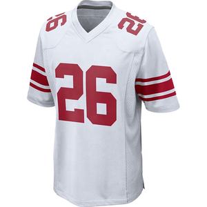 Maillot de football américain personnalisé de haute qualité en sergé Polyjet, dernier design, 100 % polyester, grande taille, devant - Product Image 1