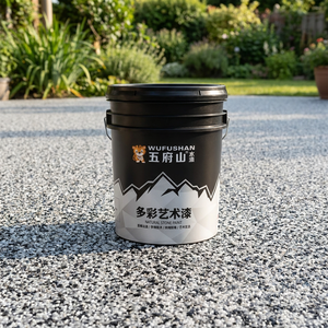 Wufushan <span class=keywords><strong>Rivestimento</strong></span> Liquido <span class=keywords><strong>in</strong></span> Resina Acrilica Effetto <span class=keywords><strong>Pietra</strong></span> Lavata per Vernice Nautica, Pavimenti, Pareti Esterne, Ecologico, Impermeabile, Ultra Resistente - Product Image 6