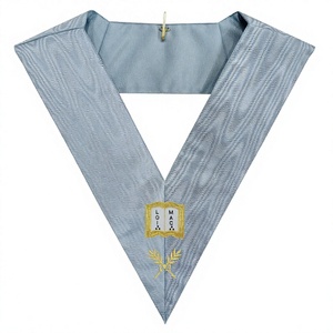 Regalia masónica Collar de Oficial Rito francés tradicional Orador Ropa - Product Image 1
