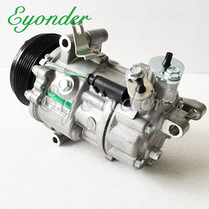 คอมเพรสเซอร์ AC สำหรับ Skoda Fabia II รวดเร็ว VW POLO <span class=keywords><strong>V</strong></span> Saloon 5U0820803F 6R0820803B 6RD820803C 6RF820803A 6RF820803E 6RF820803C - Product Image 3