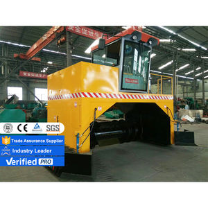 נתיב קומפוסט טרנר עם מים טנק קומפוסט ביצוע מכונות אורגני דשן סורק סוג קומפוסט טרנר מכונה - Product Image 6
