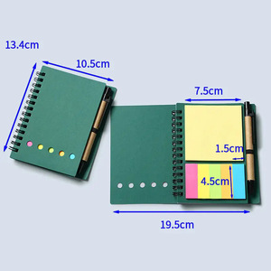 Bán buôn tùy chỉnh in logo thương hiệu A7 Kích thước xoắn ốc ràng buộc máy tính xách tay Kraft bìa giấy - Product Image 6