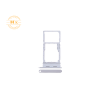 Tiroir SIM de remplacement en alliage d'aluminium blanc pour téléphone portable A16 5G (A166P/A166B)