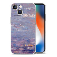 Casing ponsel pelukis kustom Claude Monet impresionisme untuk iPhone 17 16 15 14 13 12 11 Pro Max XS Plus penutup pelindung lensa jernih