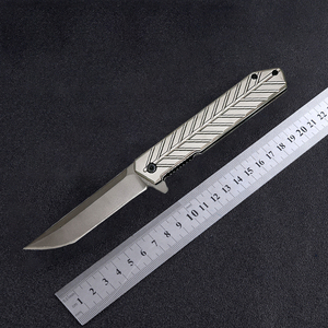 Cuchillo Táctico Portátil Duradero de Acero Inoxidable, Cuchillos de Supervivencia para Defensa Personal, Regalo para Aventuras de Campamento - Product Image 5